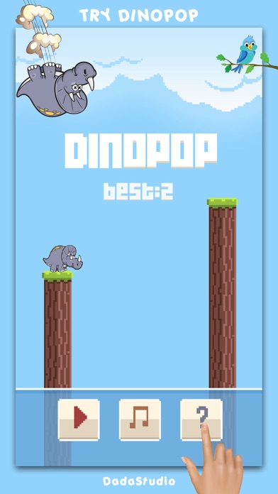 Dino Pop - Dinosaur Jump T-rex screenshot 2