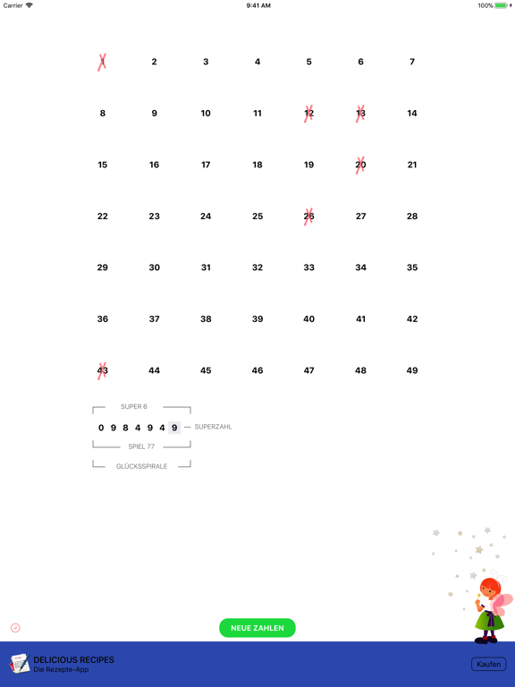 Screenshot #4 pour Glücksfee Lotto Zahlen