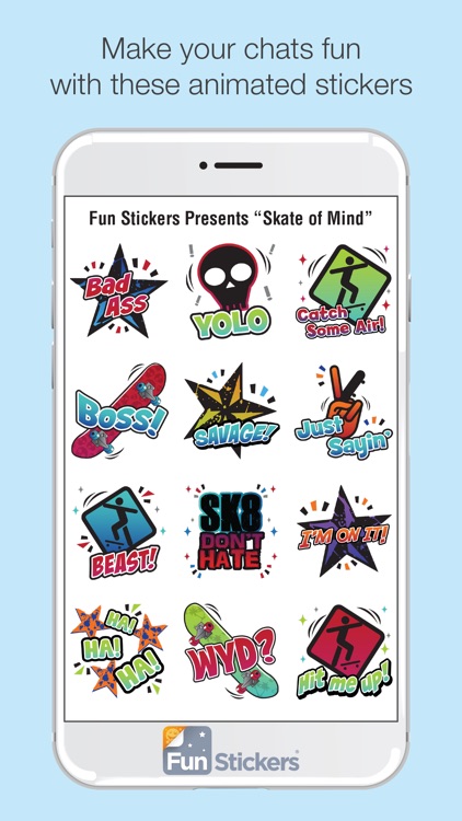 Skate of Mind iSticker