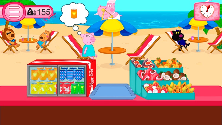 Kids cafe: Cooking games