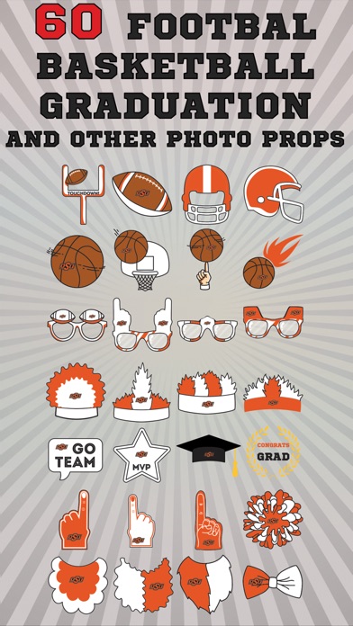 Oklahoma State Cowboys PLUS Selfie Stickers screenshot 3