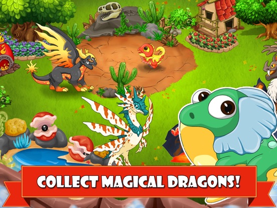 Dragon Village - Dragons Fighting City Builder games screenshot