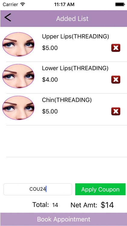 Unique Threading Salon screenshot-4