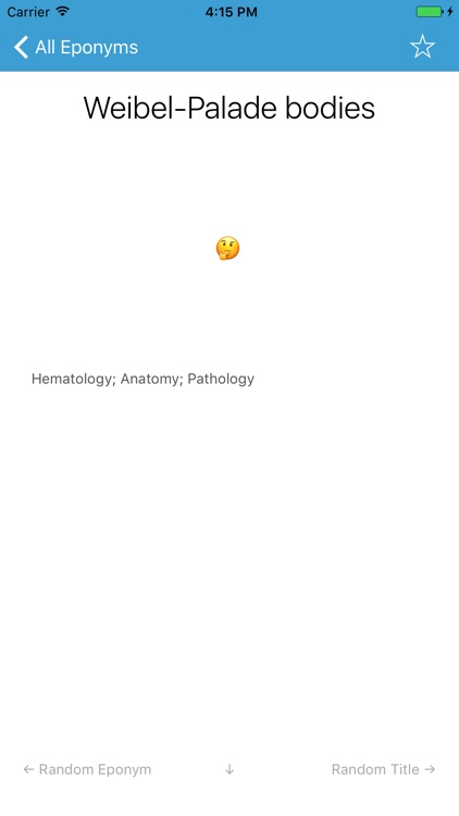 Eponyms
