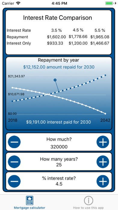 Screenshot #2 pour Mortgage calc