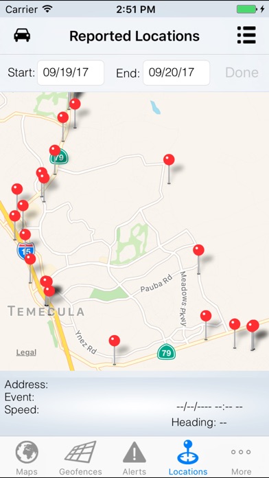 Nimbo Tracking for iPhone screenshot 4