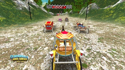 Cinderella Horse Carriage Racing screenshot 2