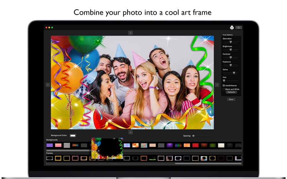 #4. Collage Studio - Custom Frames (macOS) 由: Clovis Michel Pedroso Picanco