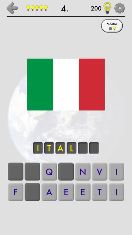 Bandiere di tutti i continenti