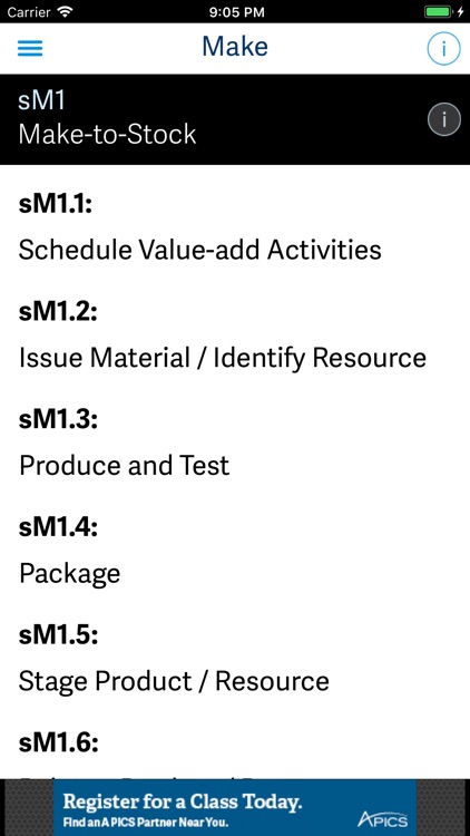 APICS SCOR screenshot-4