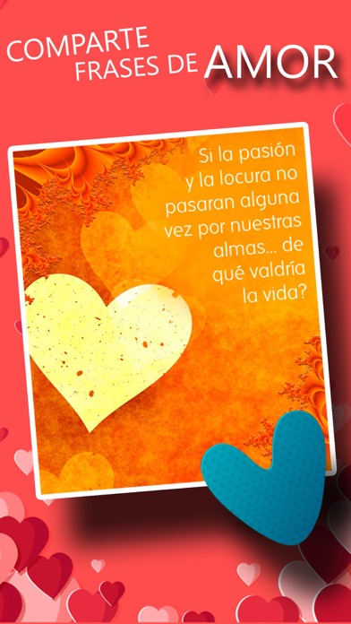 Screenshot #1 pour citations d'amour en espagnol