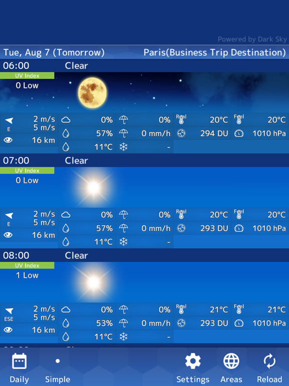 Weather Forecast(World) iPad screenshot 4