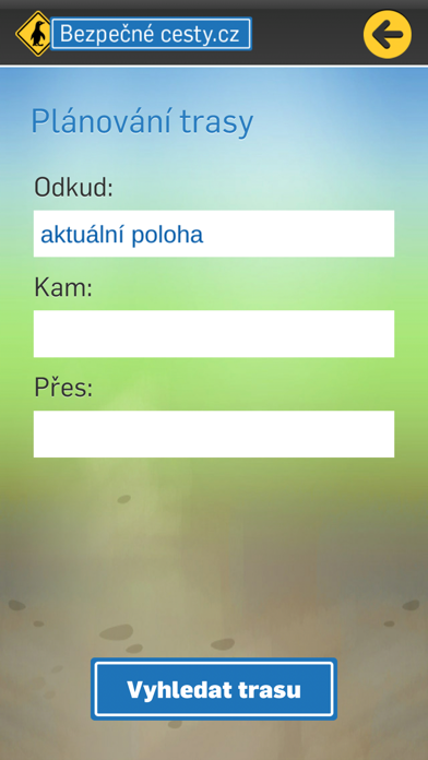 Dopravní informace Screenshot