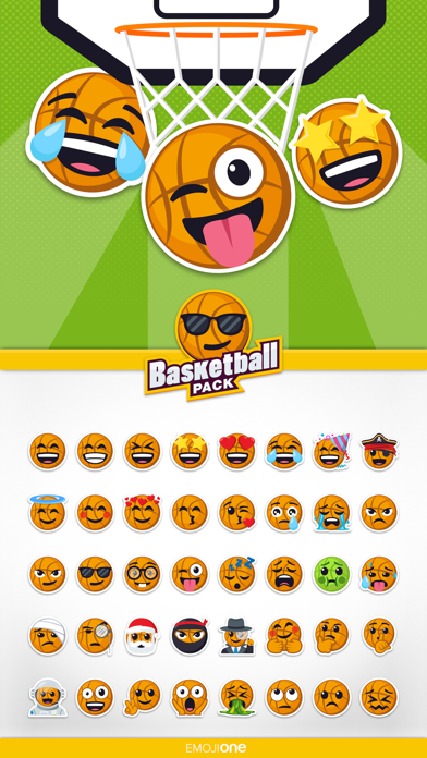 Basketball Pack by EmojiOne screenshot