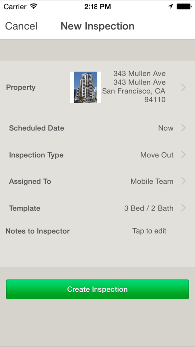 Inspections by Propertyware Screenshot