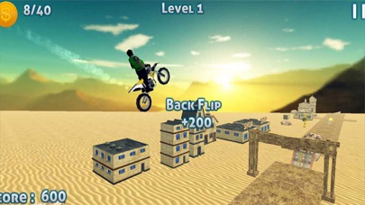 Trial Xtreme Motorcycle Desert screenshot 2