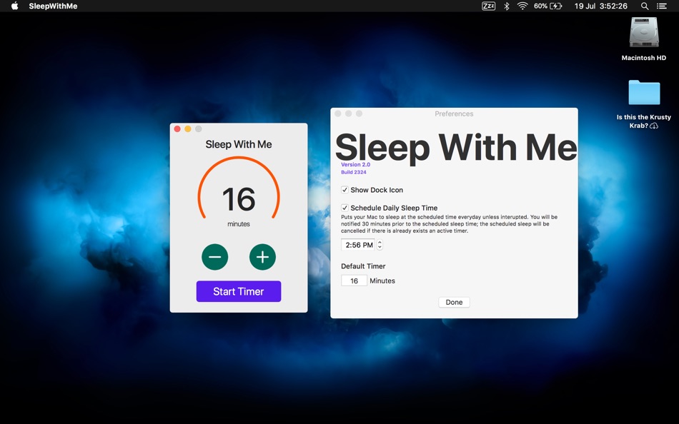 #3. Sleep With Me (macOS) 由: Anselm Joseph