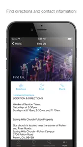 Spring Hills Church screenshot #2 for iPhone