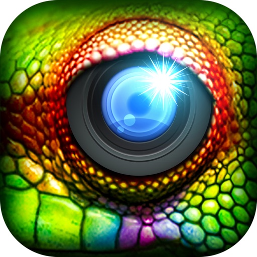 ZooEyes - Blend Yr Face to Ultra Awesome Reptile or Wild Animal Eyes Split! iOS App