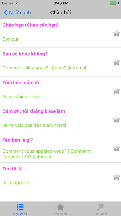 VF - Hội thoại tiếng Pháp