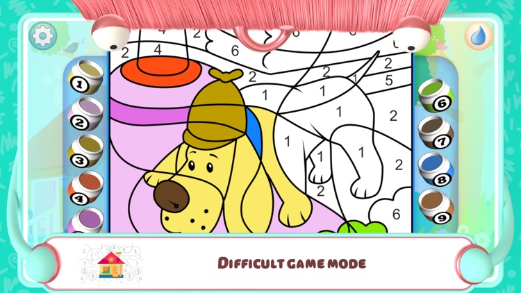 Color by Numbers - Dogs + screenshot-3