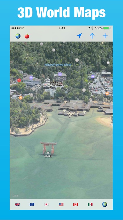FlyMaps - 3D World Maps & Heritage