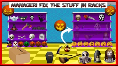 Halloween Shopping Decor Game screenshot 3