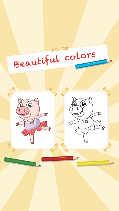 Color & Draw Animals HD screenshot 3