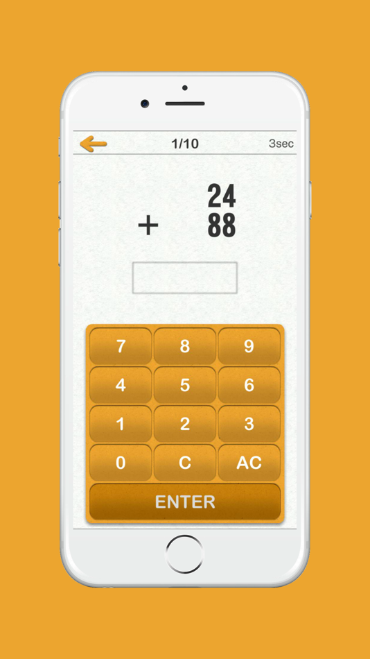 #2. Brain Training: Mental Calc (iOS) 由: Koki Yoshida