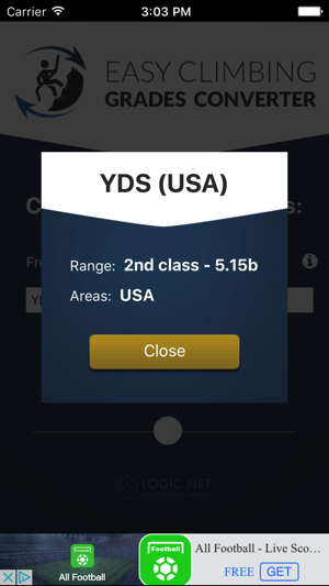 Easy Climbing Grades Converter(圖2)-速報App