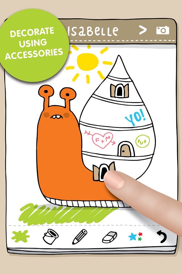 Damki Town Kids Coloring Book screenshot 4