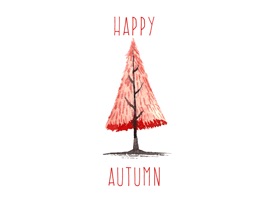 All new style of Lovely Autumn Stickers