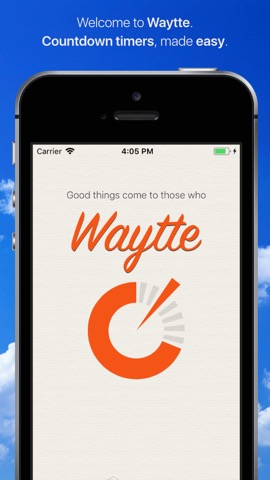 Waytte - epic countdown timersのおすすめ画像1