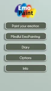 EmoPaint Paint your emotions screenshot #1 for iPhone