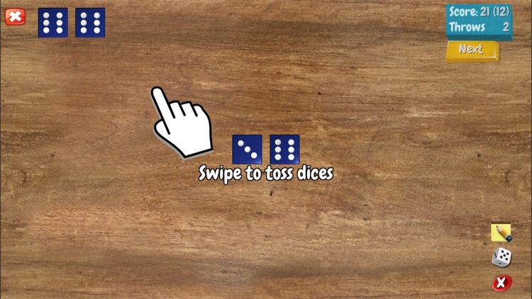 Pocket Dices for Dice Games