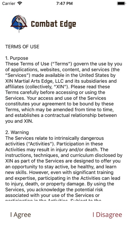 Combat Edge - Edge 1
