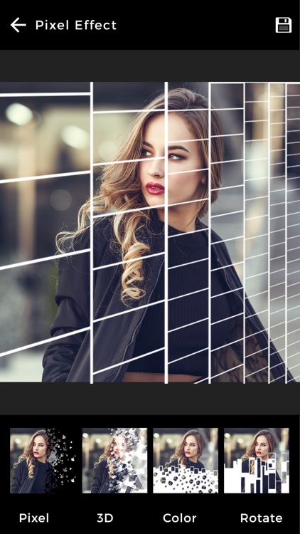 Pixel Effect & 3D Effect Photo