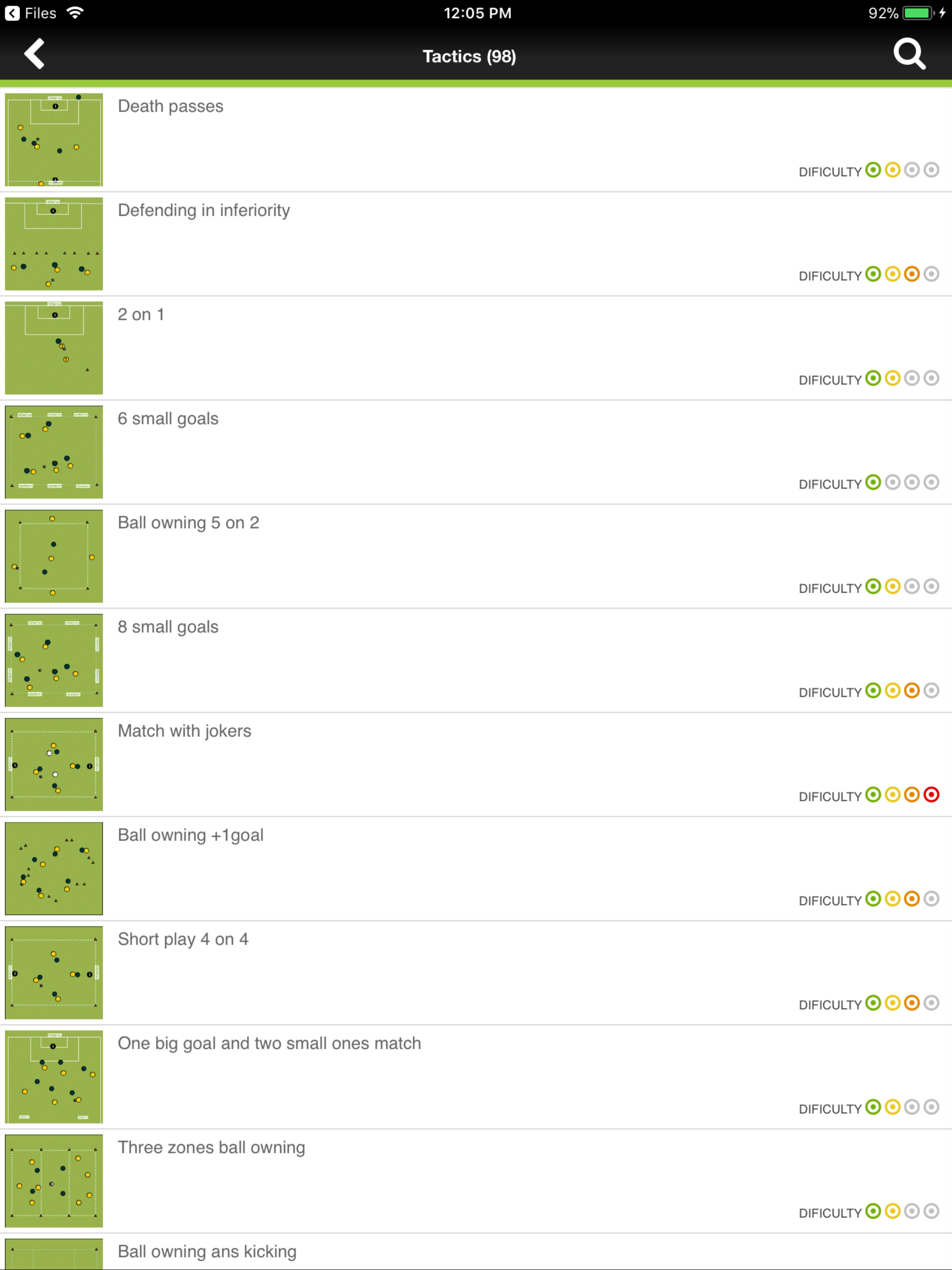 Soccer Exercises
