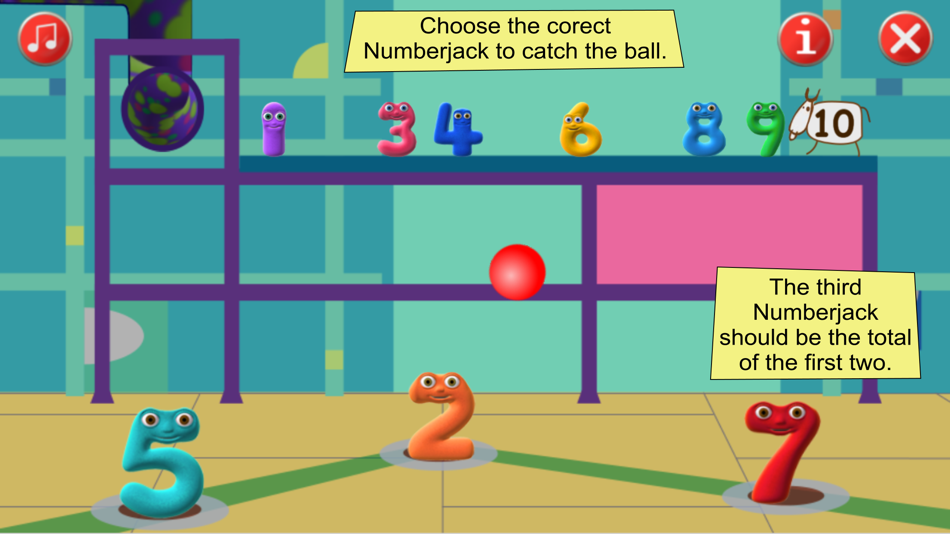 #4. Numberjacks Addition up to 10 (iOS) 由: Pete Crawford