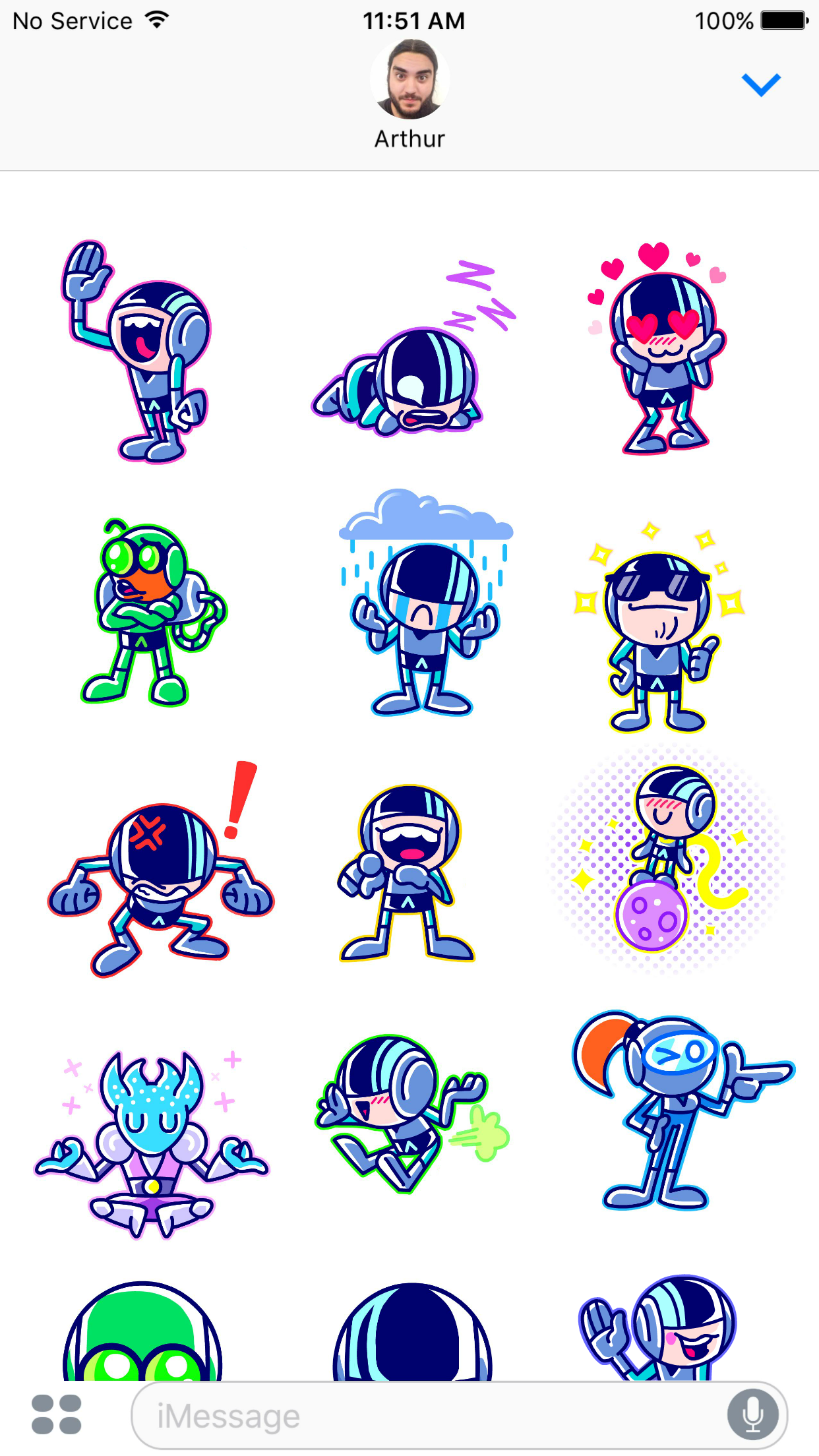 Iron Marines Stickers screenshot 3
