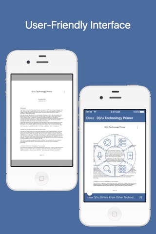 DjVu Reader - Viewer for djvu and pdf formatsのおすすめ画像1