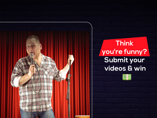 Comedy App Stand Up Comedians iPad screenshot
