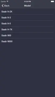 techapp for saab iphone screenshot 2