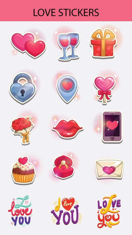 Love Stickers Pack for iMessage