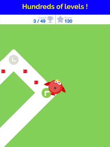 Birdy Way - 1 tap fun gameのおすすめ画像4