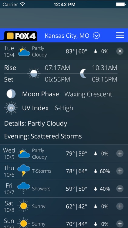 WDAF Fox 4 Kansas City Weather screenshot-4