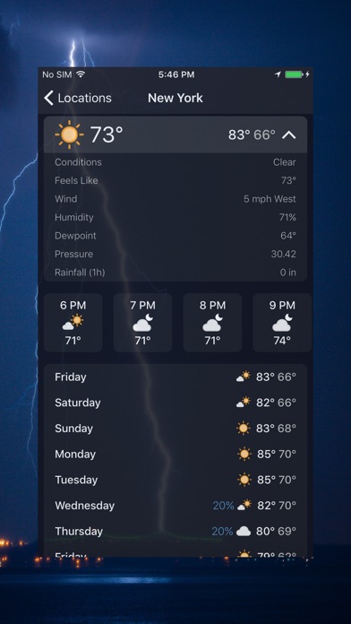 K3Weather - Precision analysis screenshot 3