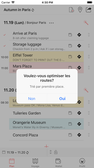 Screenshot #2 pour HOTSGO PLAN et Portefeuille