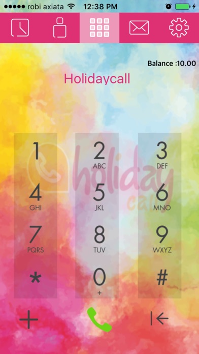 Holidaycall screenshot 2