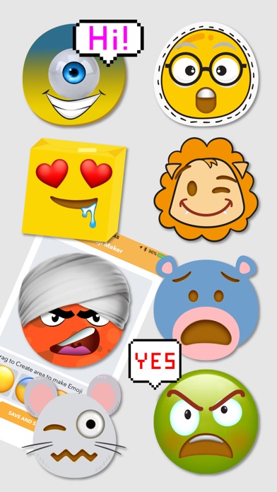 Emoji Face - Fun Emoji Maker screenshot 2